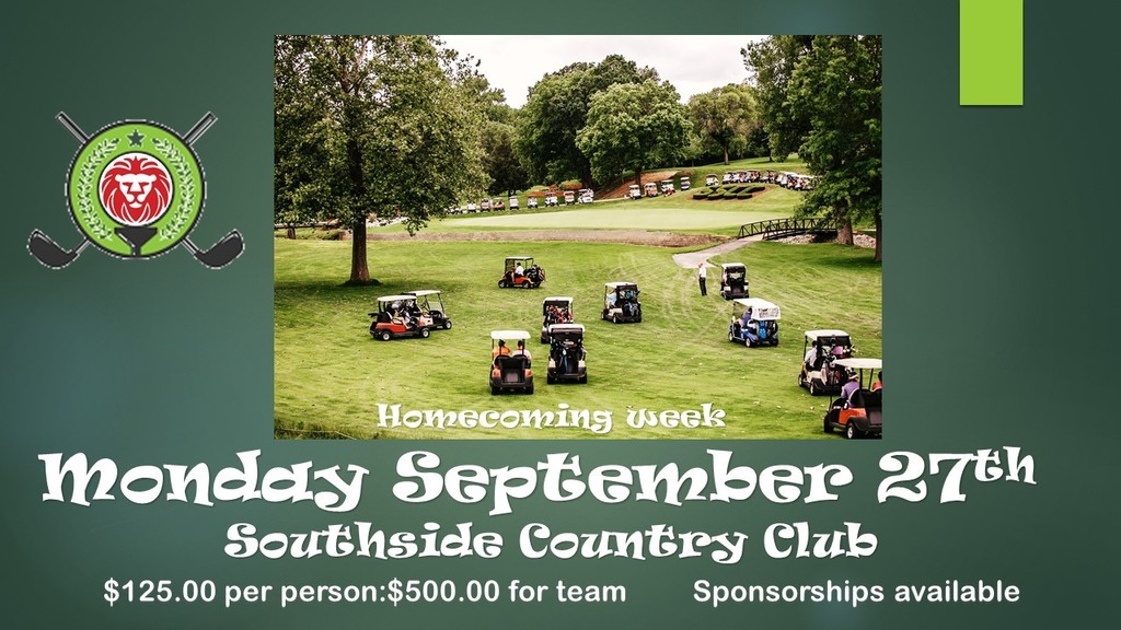 Call Susan Keane at 217-233-2001 for more information $125 per golfer or $500 per foursome lunch, drinks and dinner are included